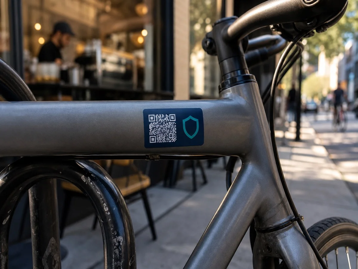 Bikes & scooters protected by a ShieldTag