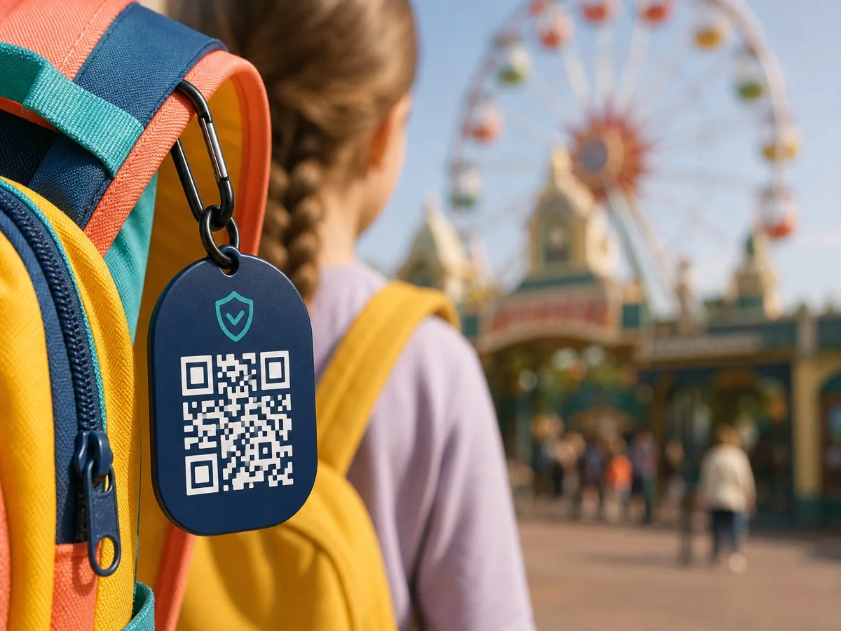 Kids protected by a ShieldTag