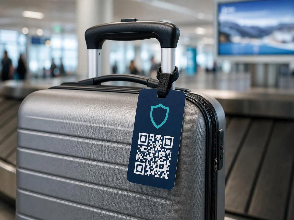 Luggage & electronics protected by a ShieldTag